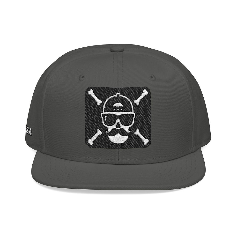 Thumbnail: dttbUSA Skull and Bones Snapback
