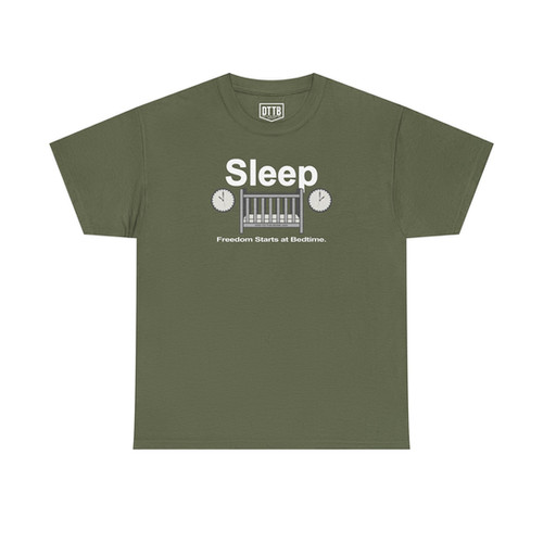 Sleep Heavy Cotton Tee | Dad To The Bone USA