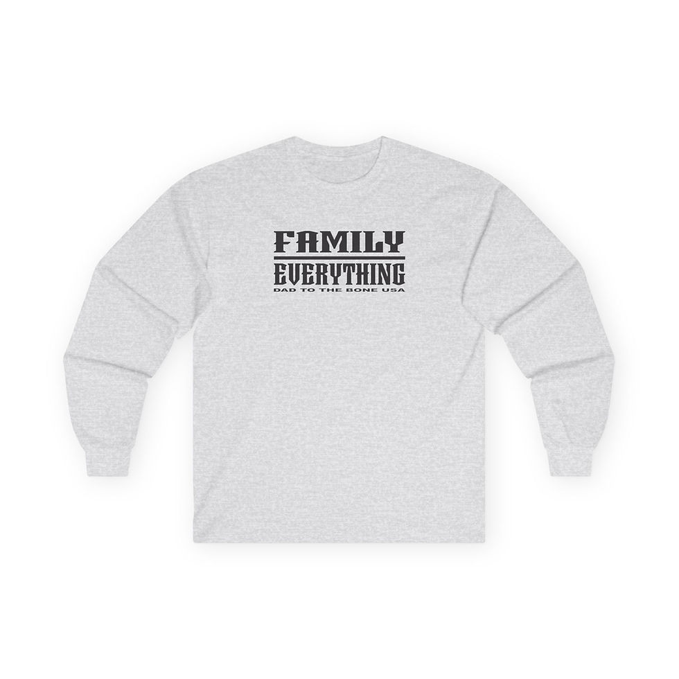 Thumbnail: Family Over Everything Long Sleeve Tee