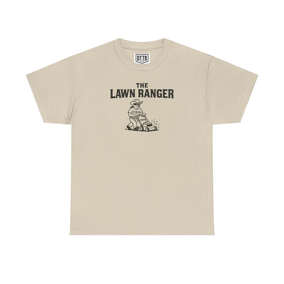 Thumbnail: The Lawn Ranger Heavy Cotton Tee