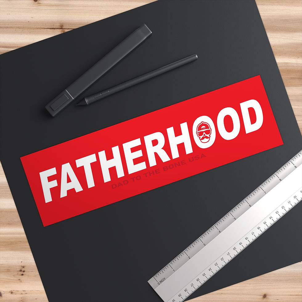 Thumbnail: FATHERHOOD SUPREMACY Bumper Sticker