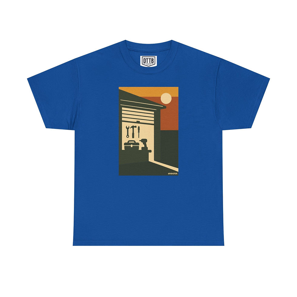 Thumbnail: Dad Garage Heavy Cotton Tee