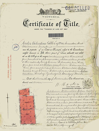 PROV, VPRS 17076/P0001, Certificate of Title, Volume 3247, Folio 327