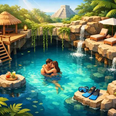 8 Best Adult Friendly Tulum Cenotes for Couples