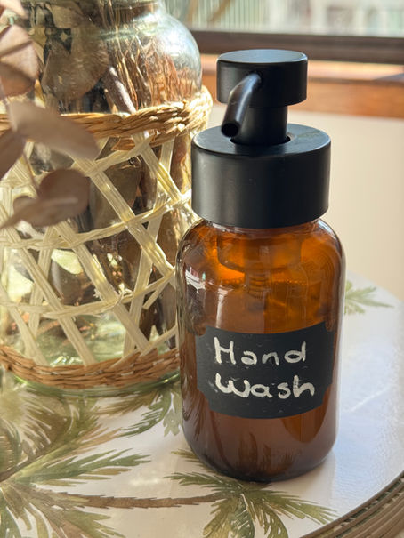 DIY foaming body & hand wash