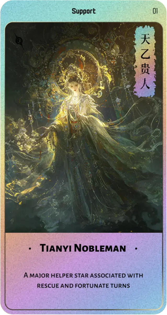 Tianyi Nobleman Shen Sha symbolic artwork