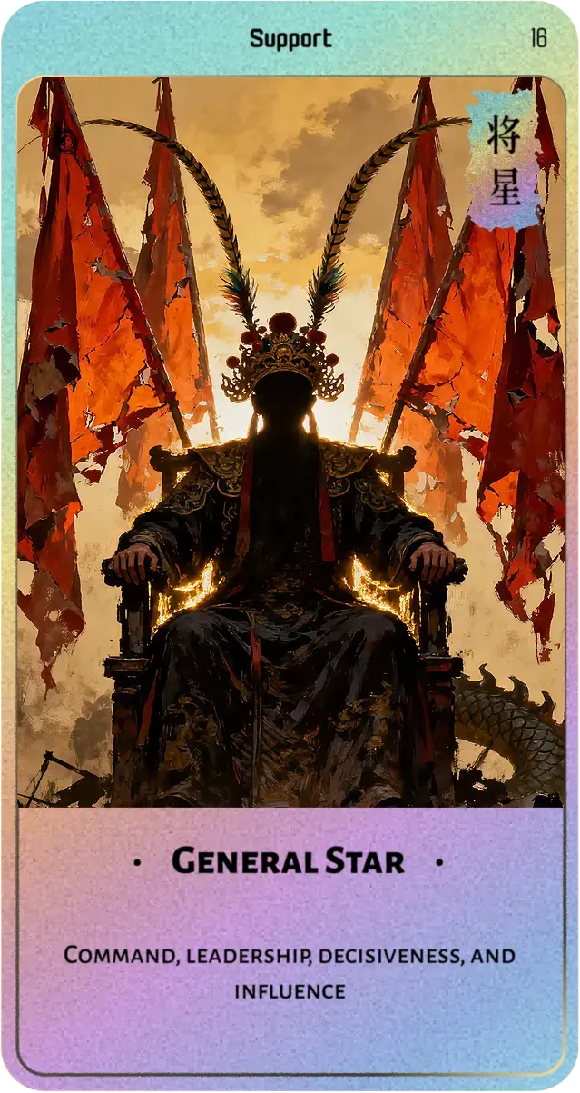 General Star Shen Sha symbolic artwork