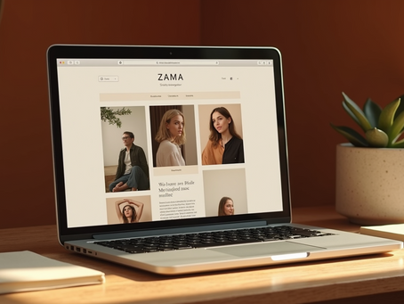 ZAMA: Multicultural Singer/Songwriter Website Design Guide