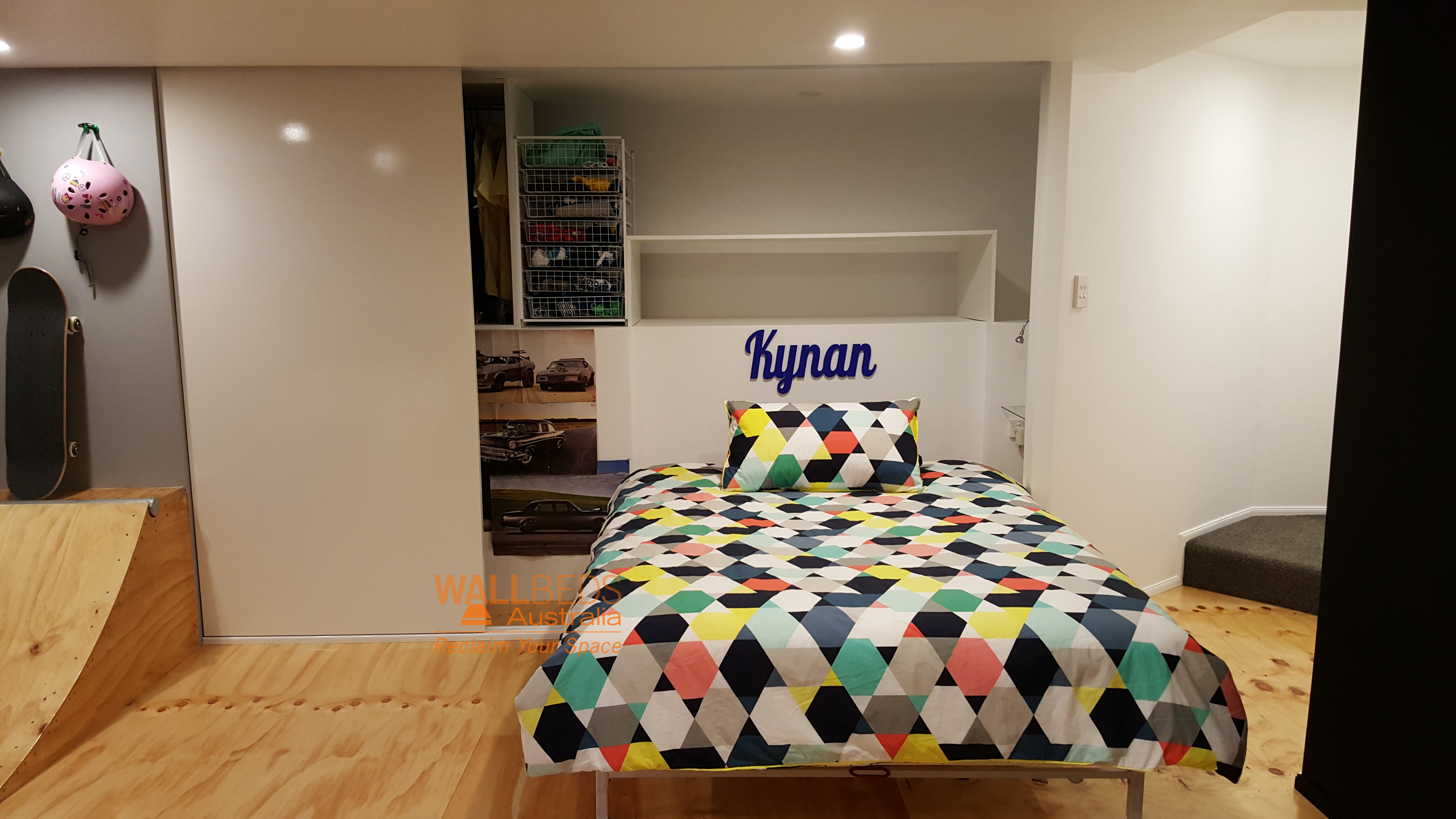 NeXt Bed in a closet - open