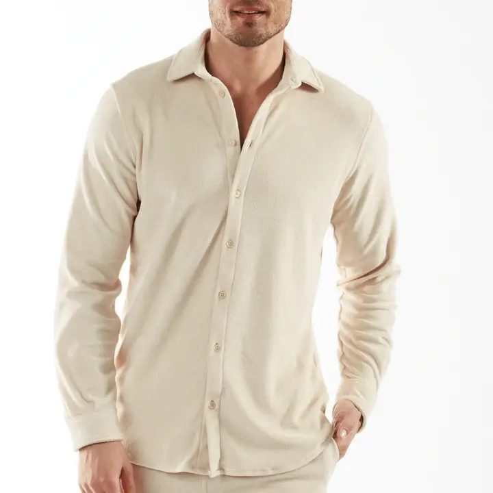 BAINDEMER ST TROPEZ - BAGATELLE | Towelling Long Sleeve Shirt