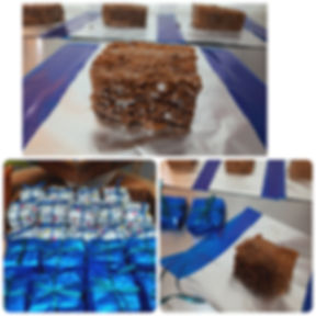 Bolo gelado de brigadeiro