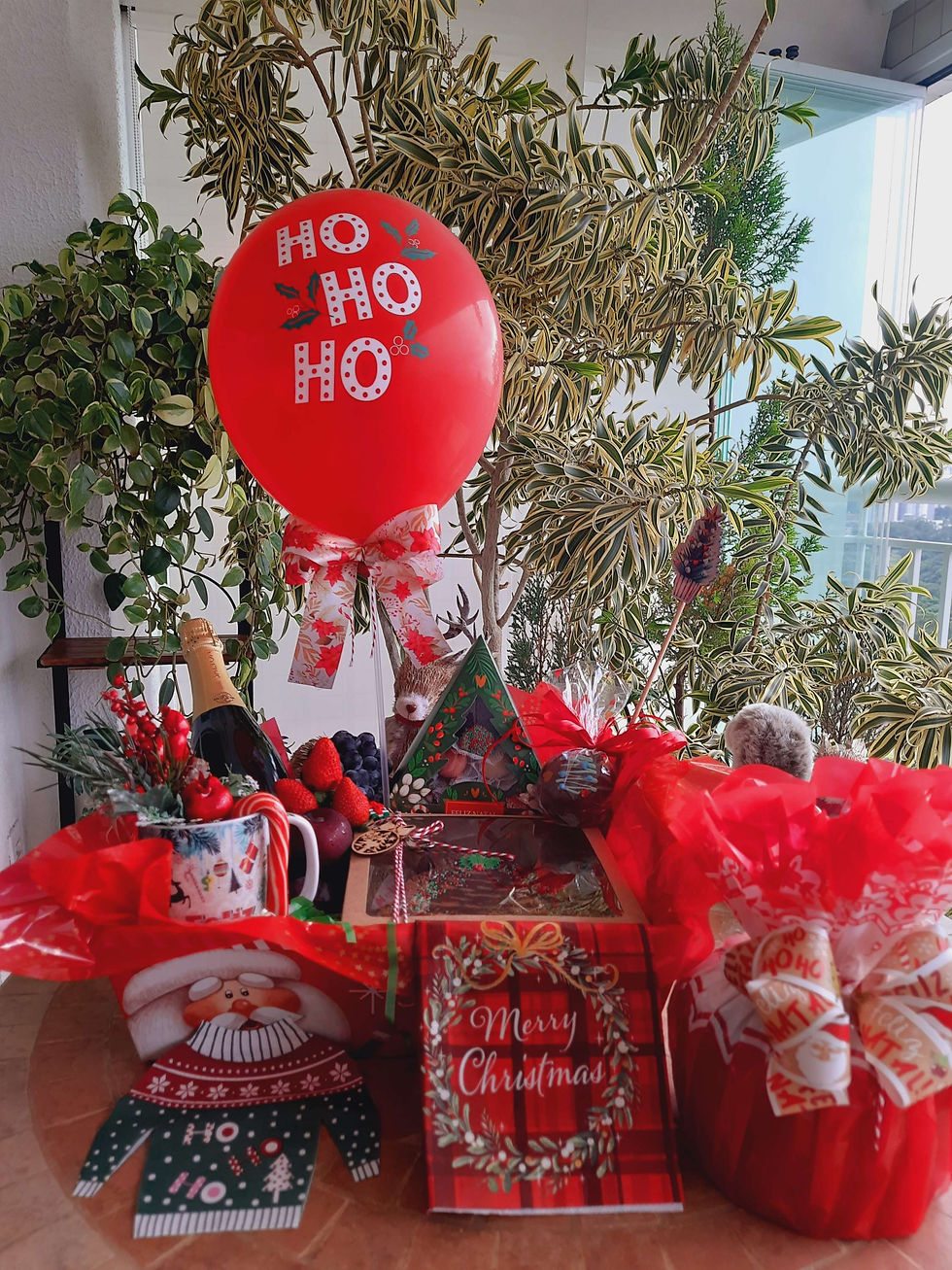 Miniatura: Kit Cestas de Natal & guirlanda 