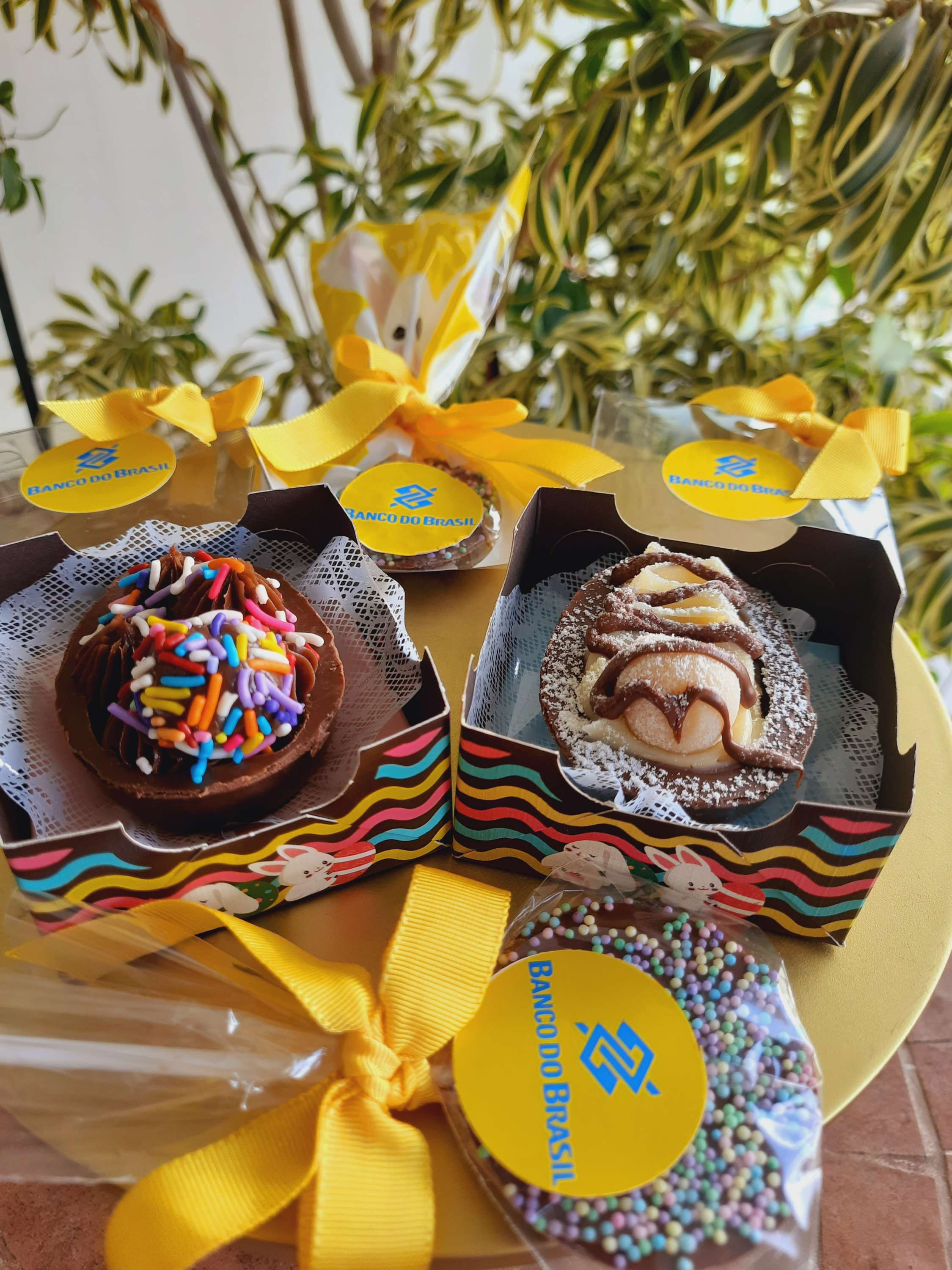 Kit mini ovo de colher & pirulito