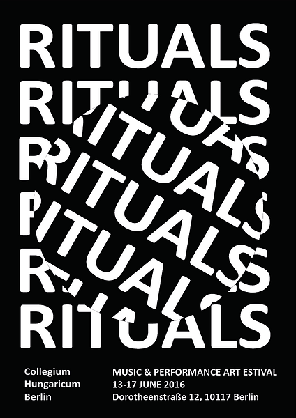 Affiche Rituals