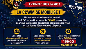 Veuillez contacter le leadership de la CCWM pour amples infos. 