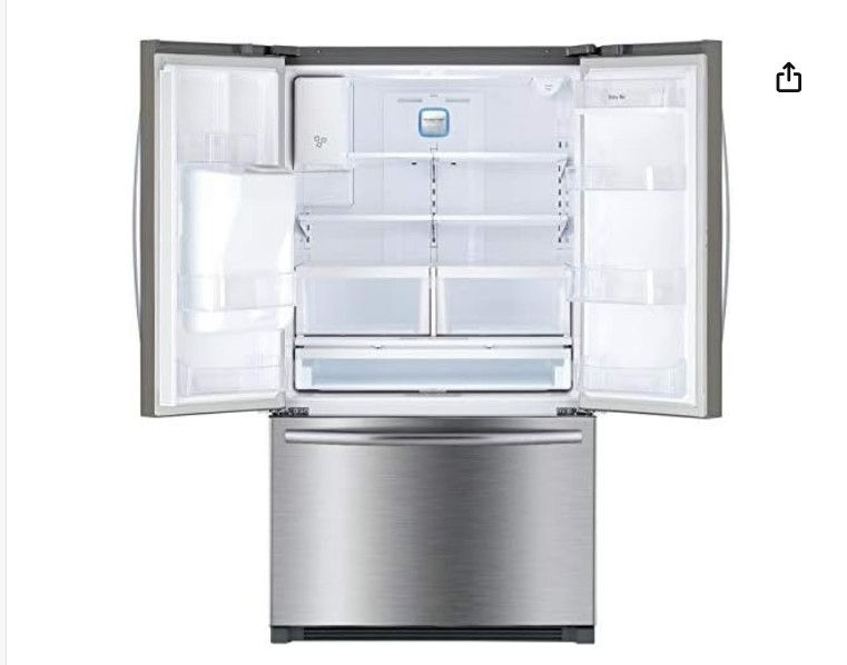 Thumbnail: Réfrigérateur WINIA 25.5 Cu.Ft. à portes françaises