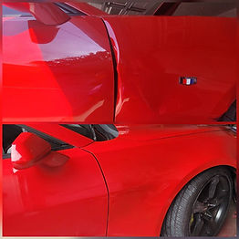 Mobile auto body repair and paint