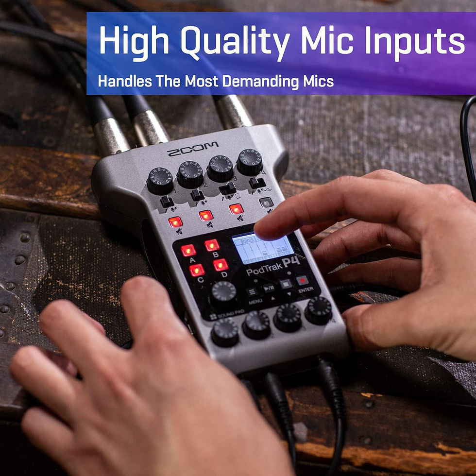 Thumbnail: Enregistreur de podcasts ZOOM PodTrak P4