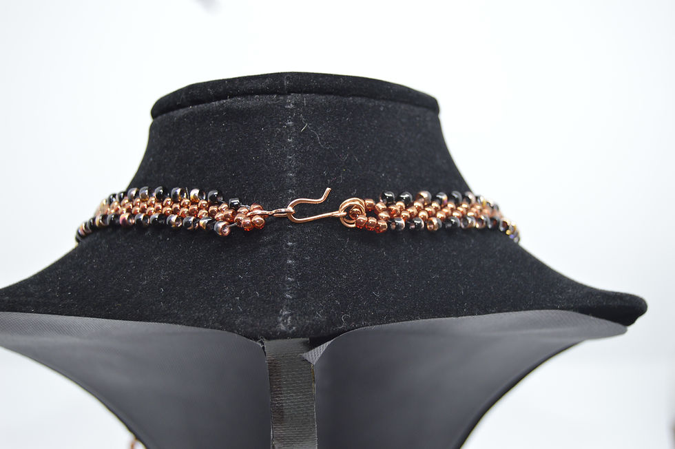 Thumbnail: Tiered necklace African Sunset
