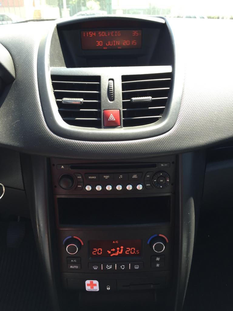 Miniatura: Display Pantalla Mando Climatizador Peugeot 207