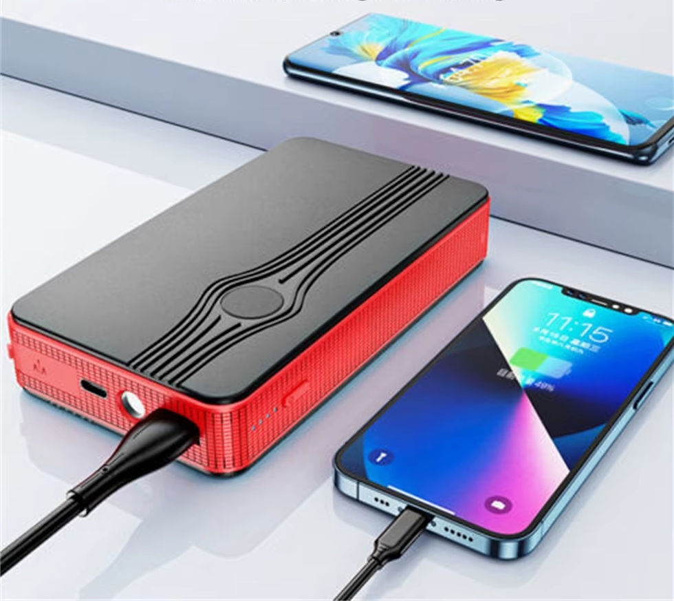 Miniatura: Arrancador Portátil para Auto con Salida USB