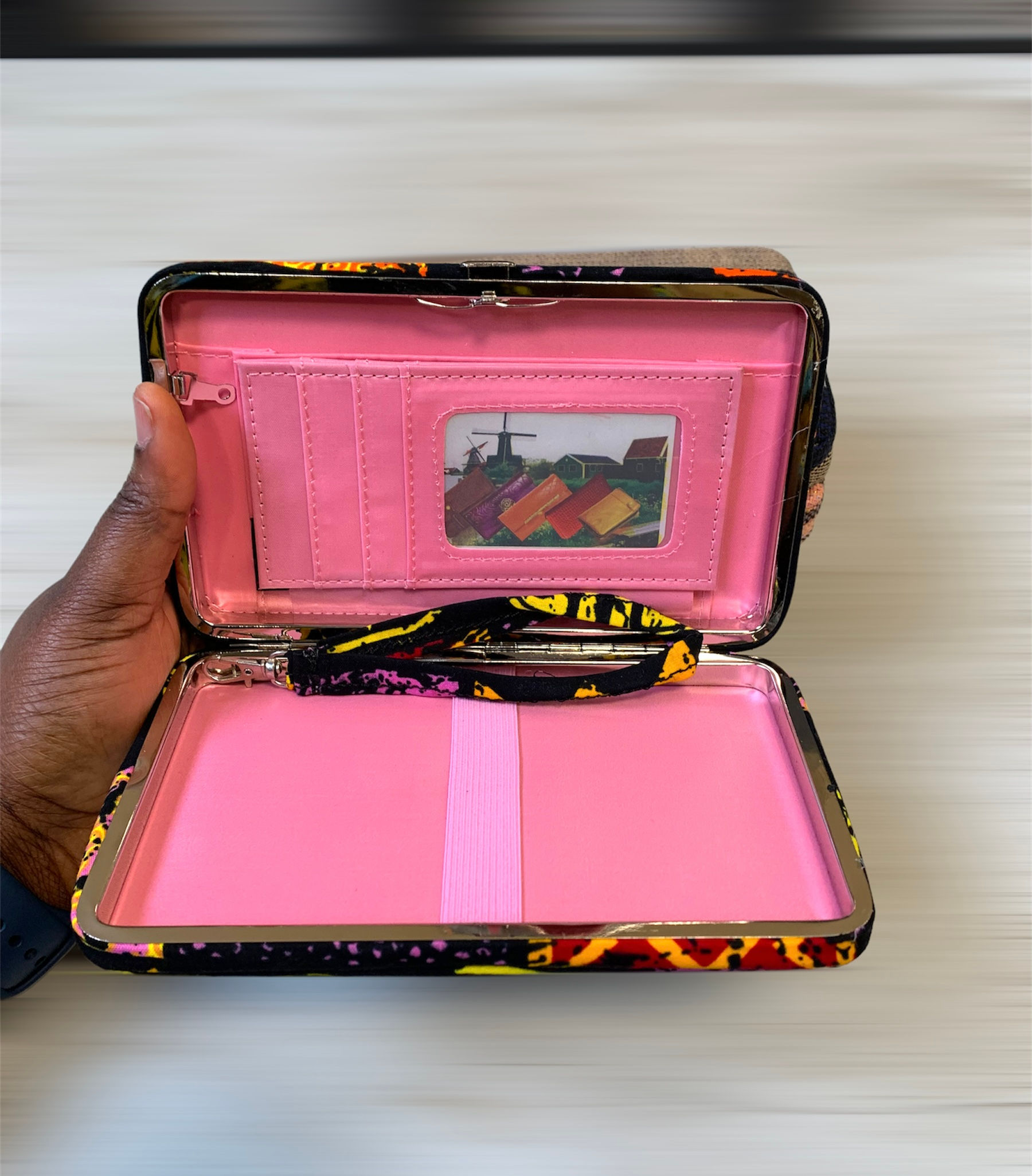 Imani Afrocentric Ankara Wallet | African Print Wallet Canada