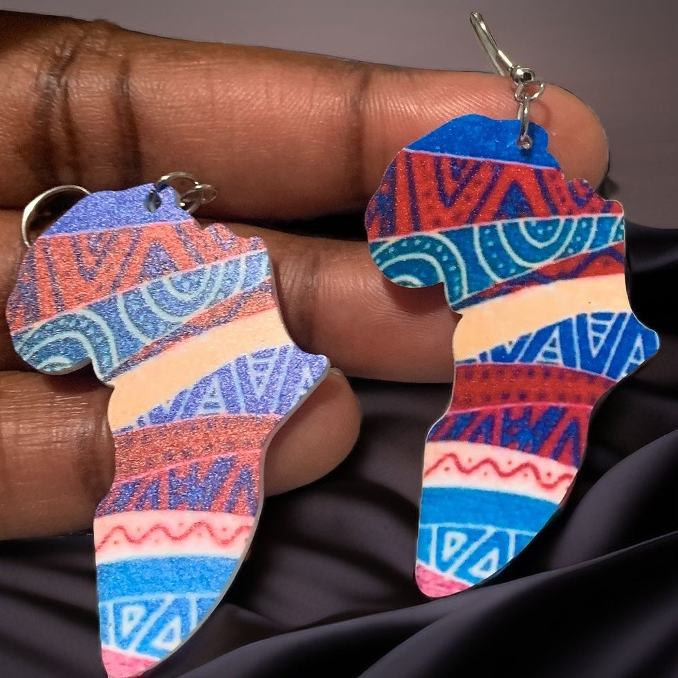 Thumbnail: Black History Inspired Earrings | African Heritage Earrings Canada
