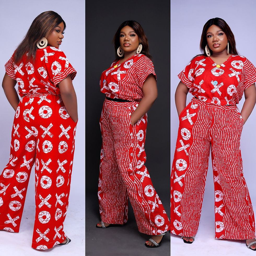 Thumbnail: Ibi African Print Co-ord Set