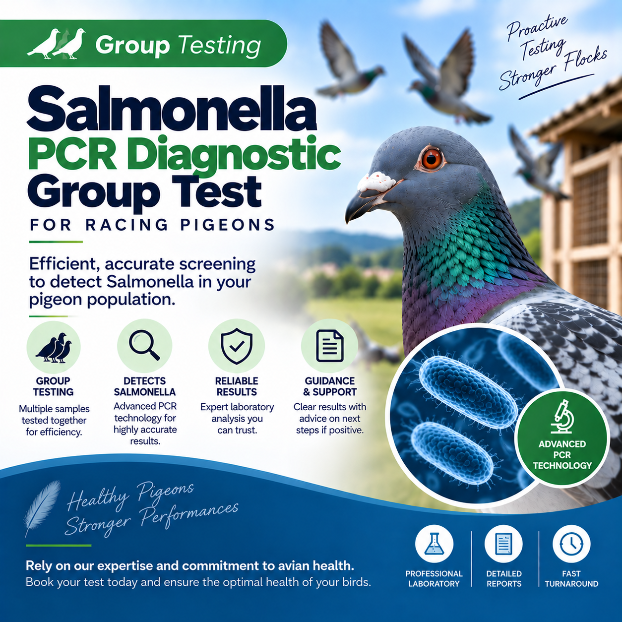 Group Testing (A) Salmonella PCR