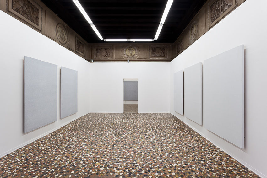 Il Tempo della Pittura Roman-Opalka 2011 installation view