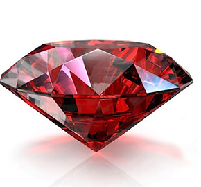 Ruby, round ruby