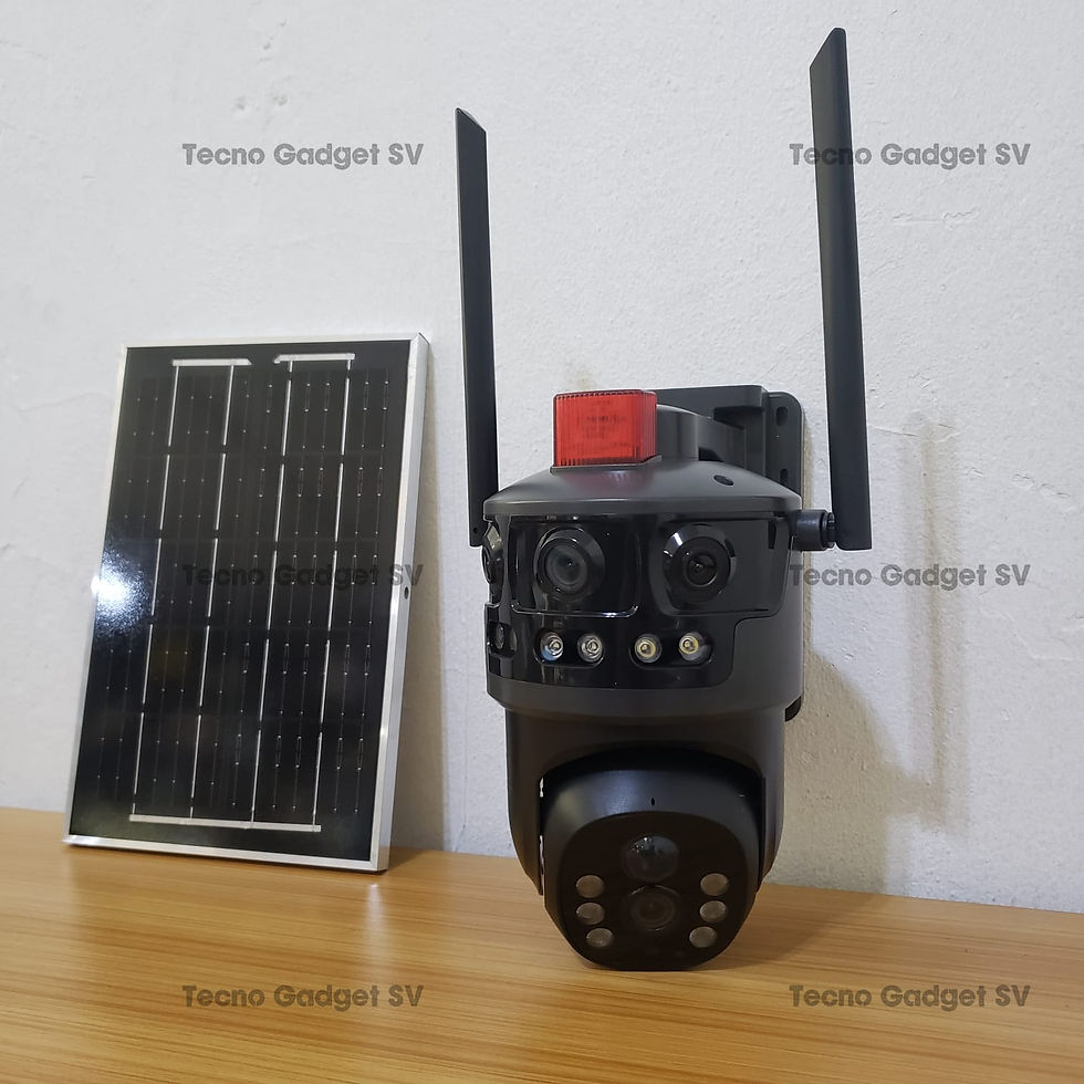 Miniatura: Cámara solar para exteriores 4G con Chip CE07