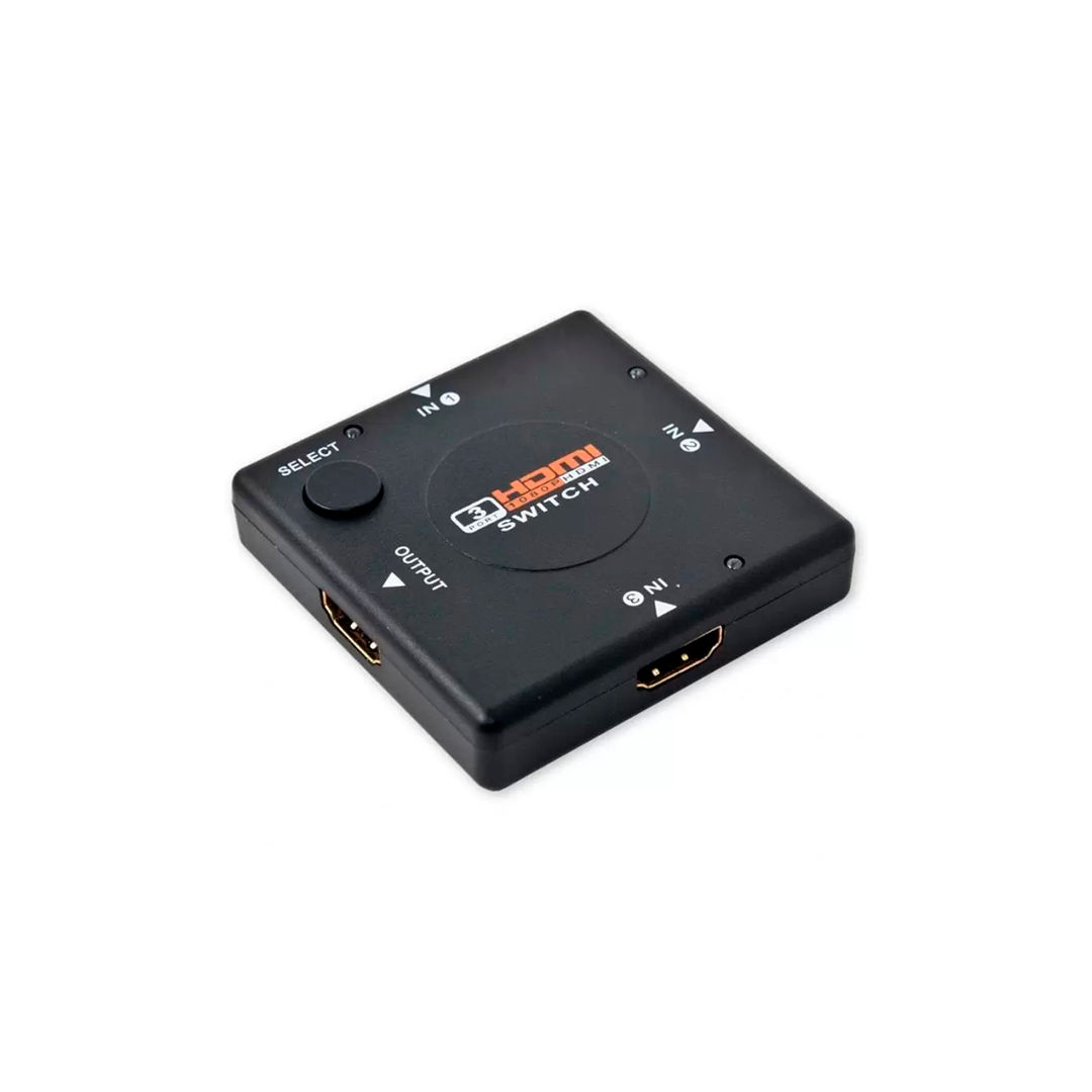 Switcher HDMI 3x1 cuadrado