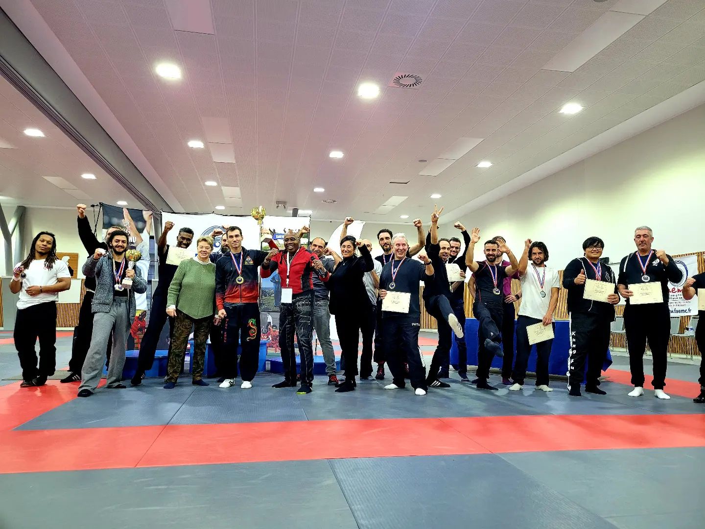 Open de France de Wing-Chun avec la FFAEMC