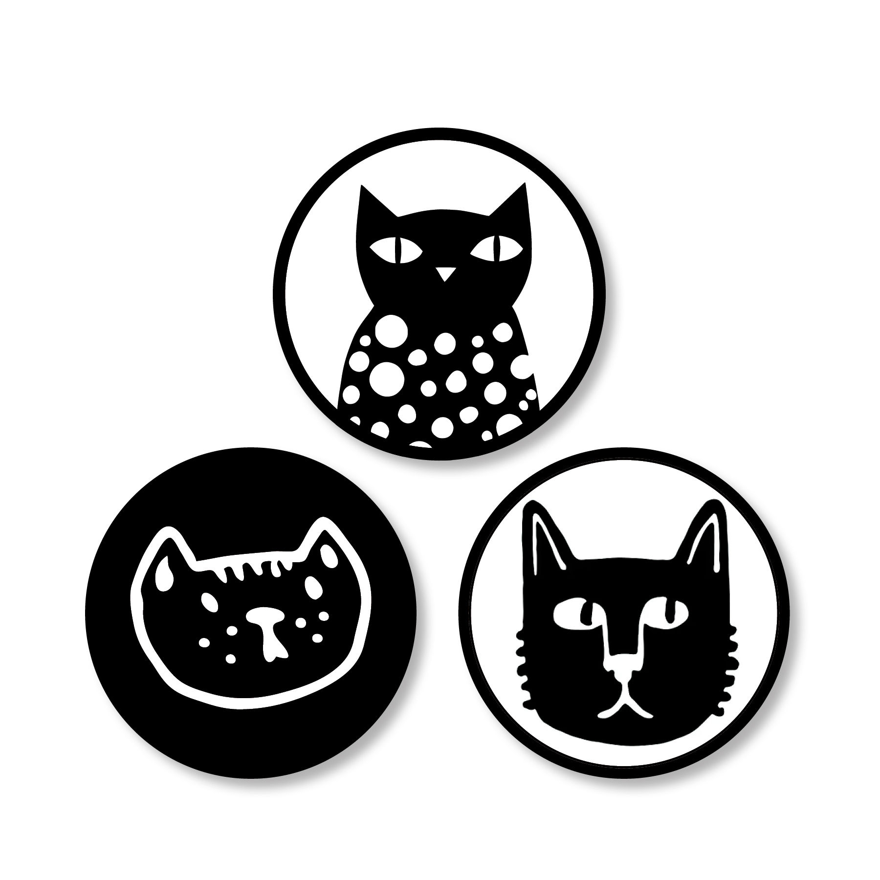 Broches réfléchissantes 030