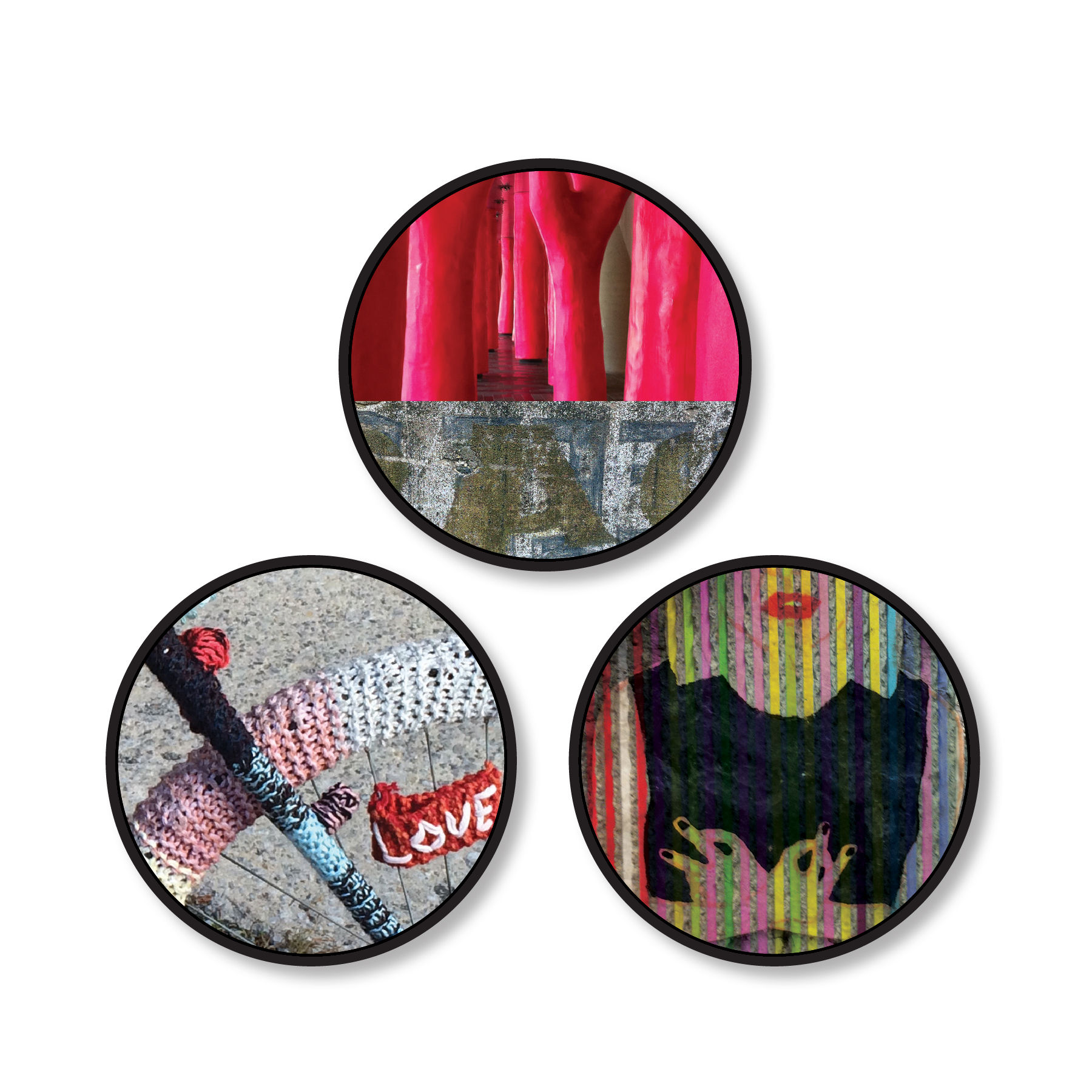 Broches réfléchissantes 008