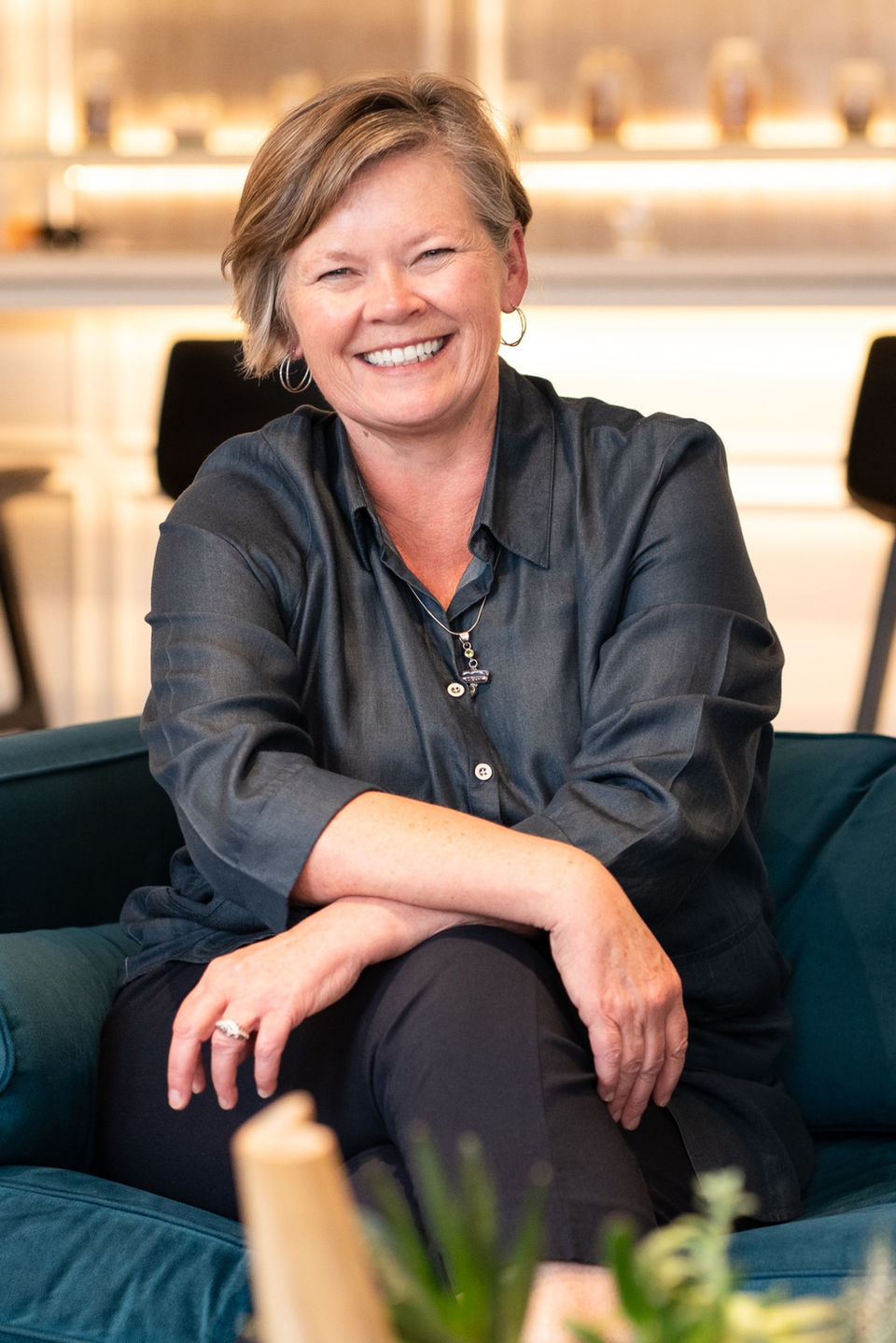 Linkedin profile photo of a female entrepreneur in Kitchener Waterloo
