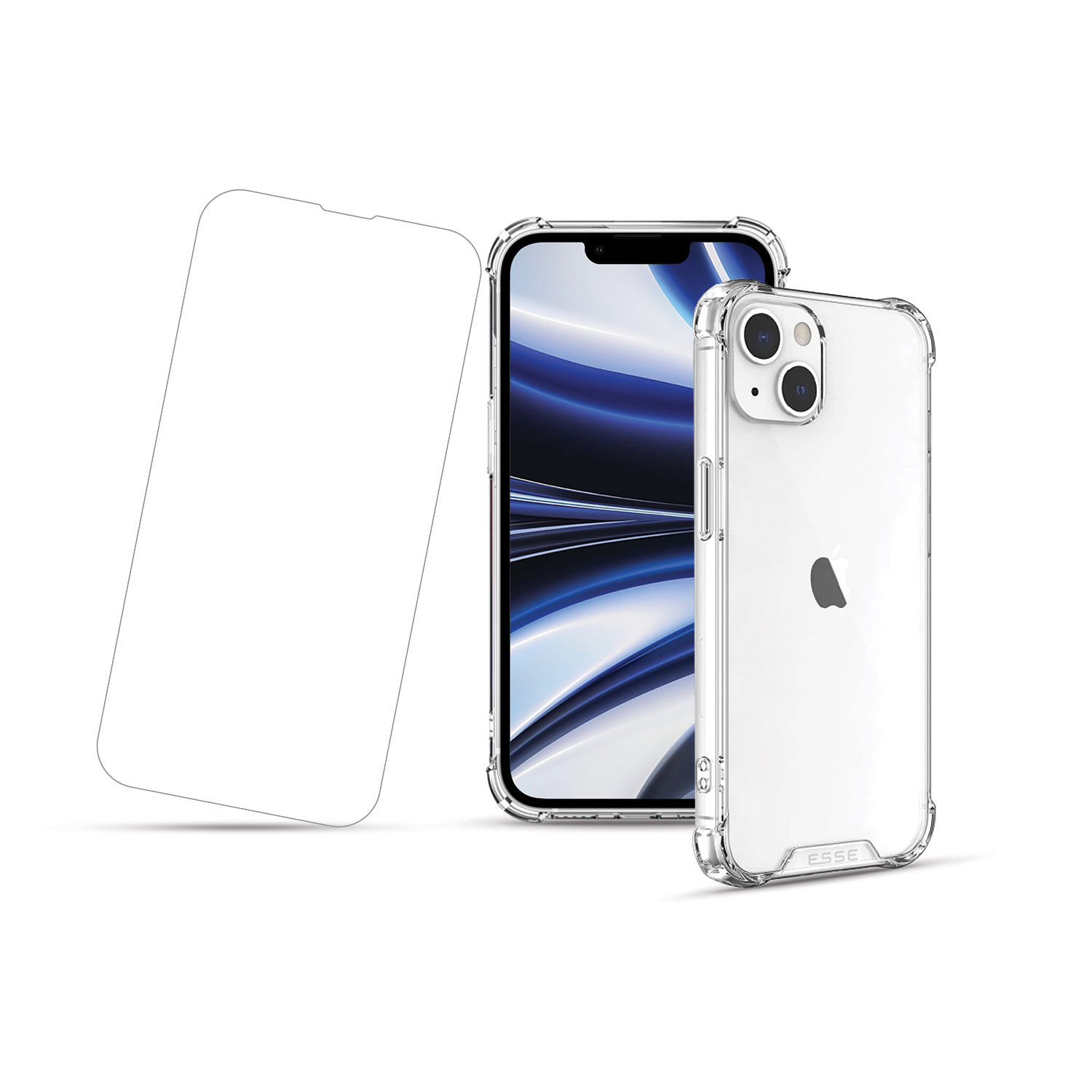 TUFSKIN Case + PROTECTR Tempered Glass