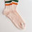 Thumbnail: NEW Natural - Orange & Green Stripes