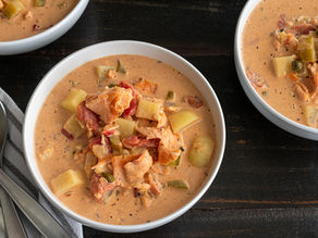 Seattle Style Smoked Salmon Chowder