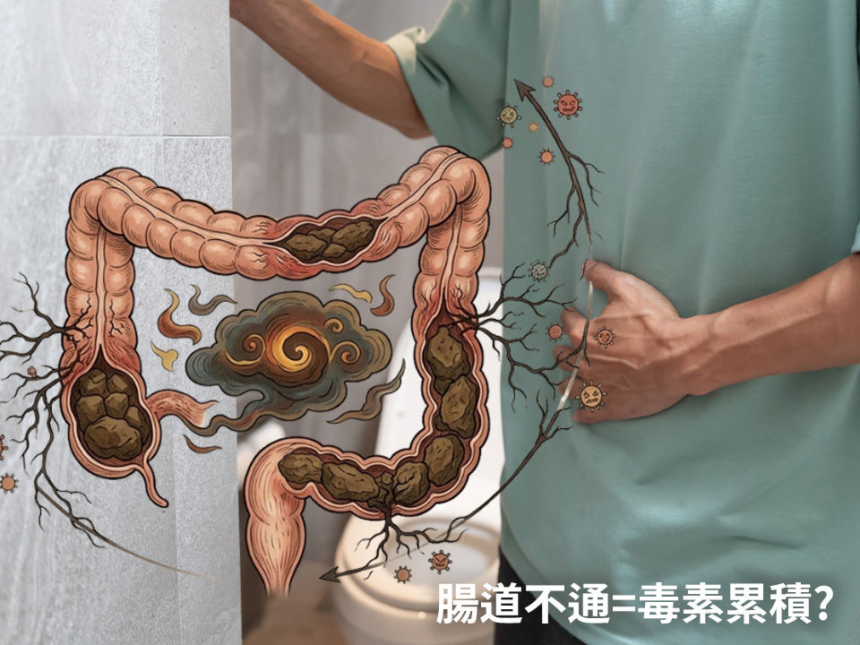 腸道為什麼越來越堵?中醫揭開毒素累積的惡性循環