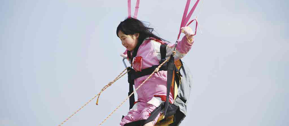 鳥取縣 │ 做飛人鳥瞰砂丘【 パラグライダー スクール砂丘本舗 】