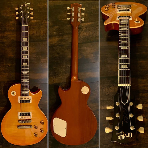 Orville Gibson Les Paul Standard レモンドロップ Platinum Gibson Custom Tom Murphy 1959 Les Paul Standard Electric