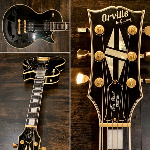 Orville by Gibson Les Paul Custom Black 1991 | orvillebygibson