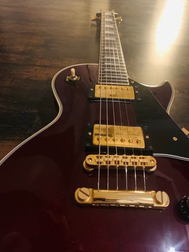 Orville by Gibson - Les Paul Custom - Redwine - 1990 | orvillebygibson