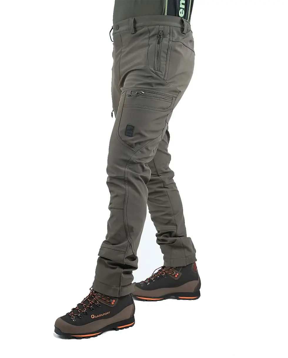 Miniatura: Pantalone Masseria softshell verde