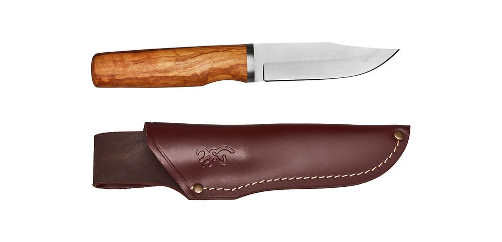 Coltello Browning Nordic fixed Ulivo