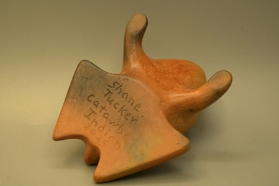 Thumbnail: Native American Handmade Pottery Frog- By Master Potter Shane Tucker