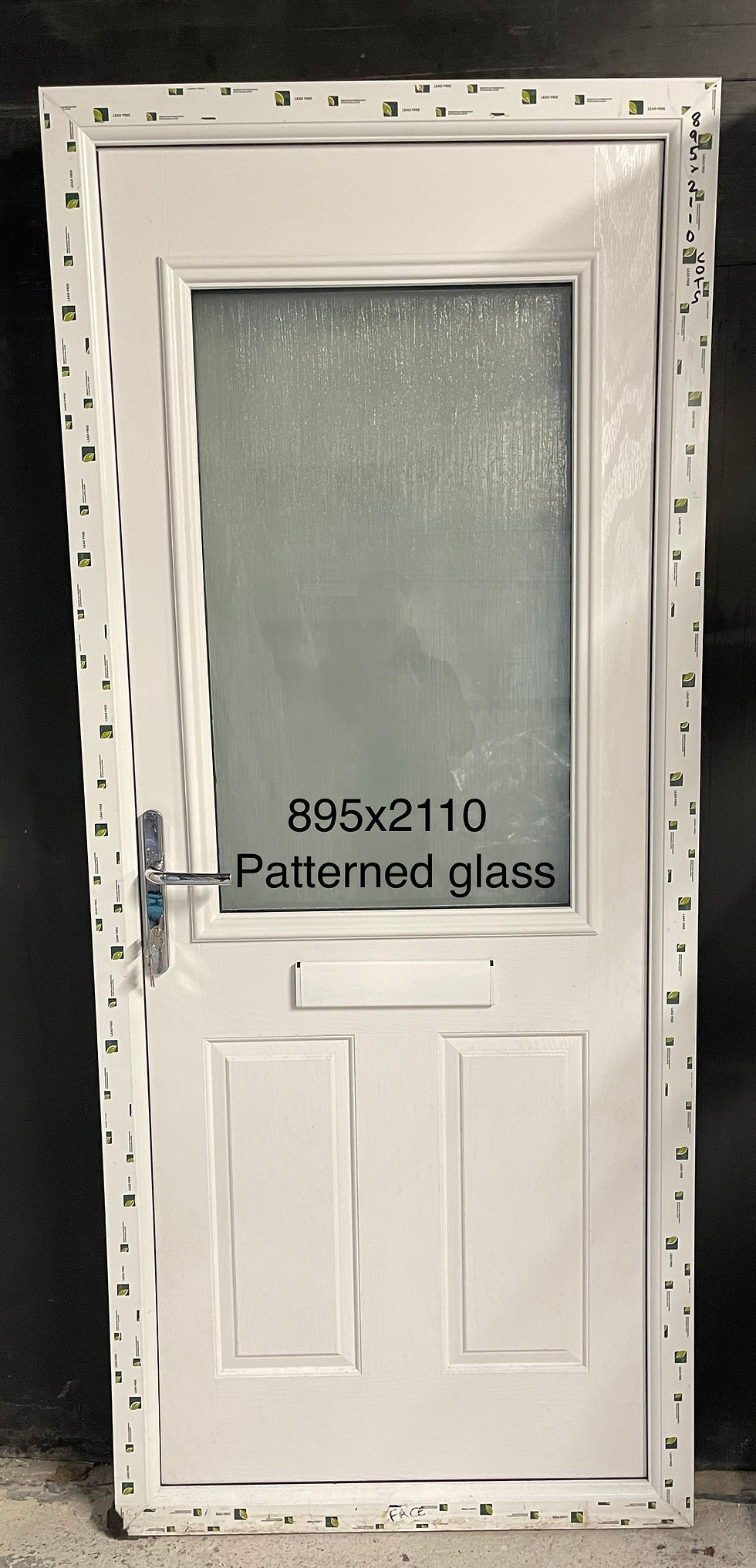 Brand new white composite door and frame