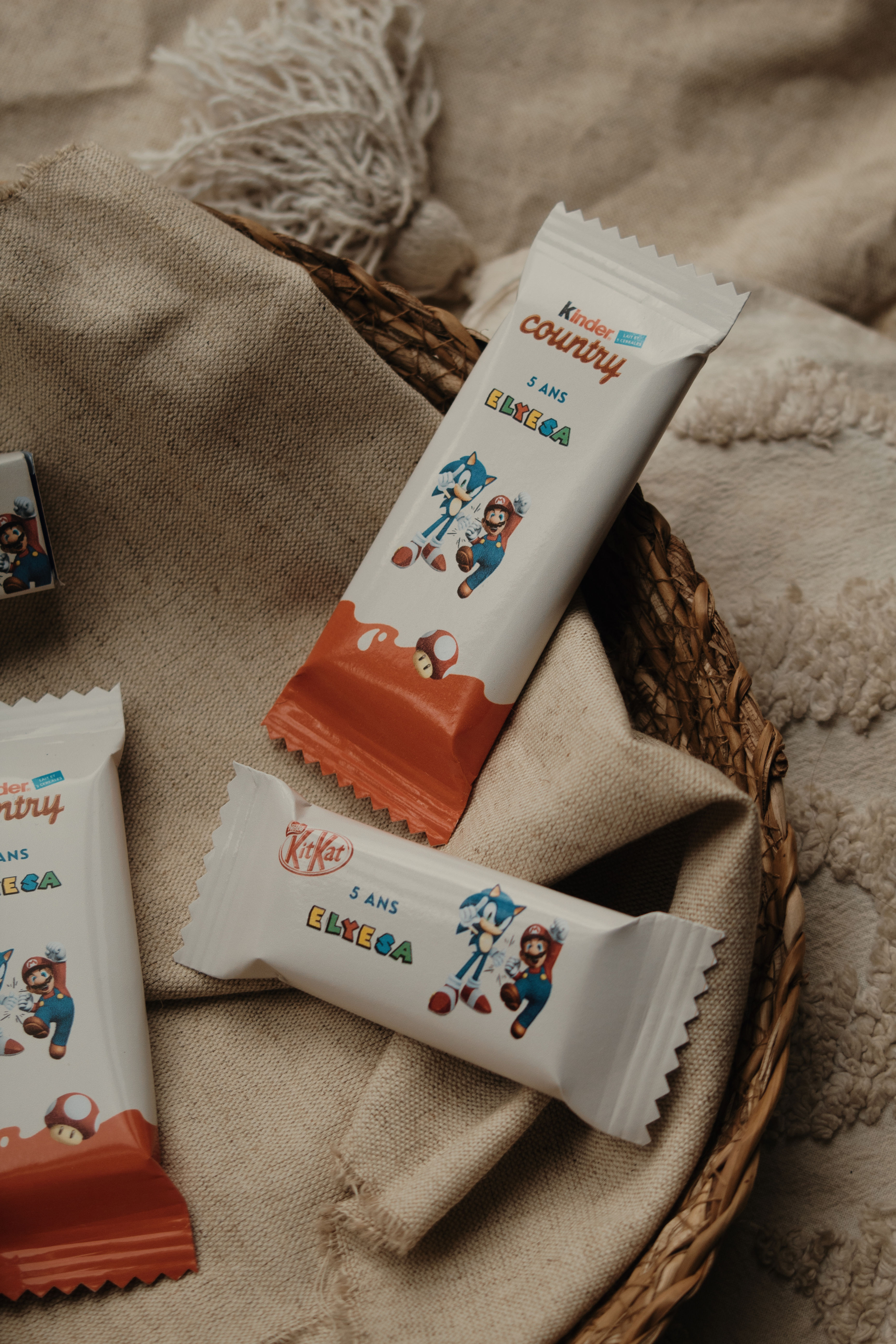 Kinder country personnalisé